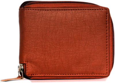 Wildland Men Tan Artificial Leather Wallet(3 Card Slots)