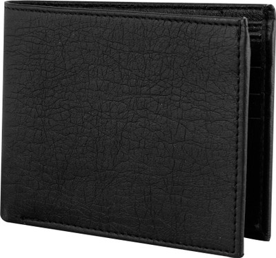 

JAZZENTERPRISES Men Black Artificial Leather Wallet(4 Card Slots)