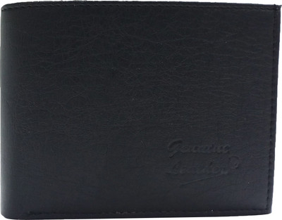 

Snoby Men Black Artificial Leather Wallet(3 Card Slots)