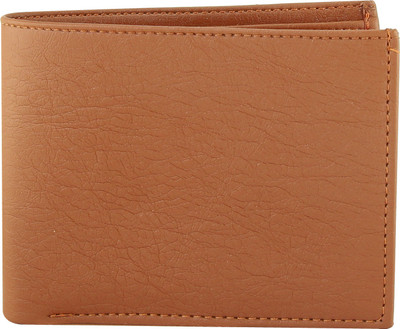 

JAZZENTERPRISES Men Khaki Artificial Leather Wallet(4 Card Slots)