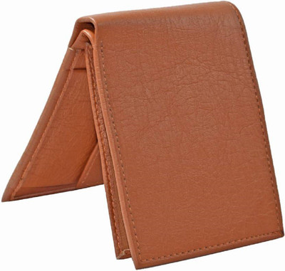 

SHAR Men Tan Artificial Leather Wallet(5 Card Slots)