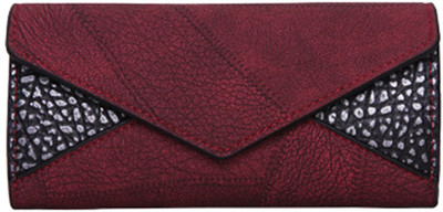 

ZELP Women Purple Artificial Leather Wallet(10 Card Slots)