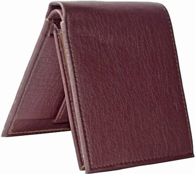 

SHAR Men Tan Artificial Leather Wallet(5 Card Slots), Brown