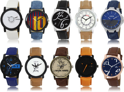 

LOREM LD-01-02-03-LR-10-17-18-20-24-26-29 New Stylish Watch - For Men