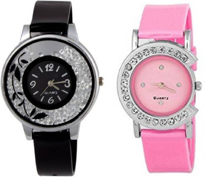 iDIVAS ALK 55277 C later shape and Heart desing With 1 year Warranty Watch - For Women