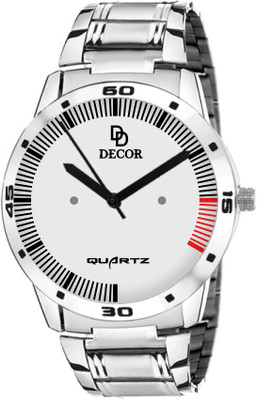 

DECOR D87 Analog White Dial Men's & Boy's Watch - For Men