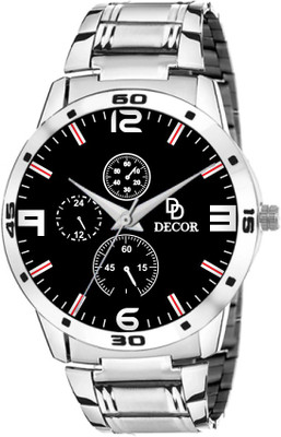 

DECOR D112 Analog Black Dial Men's & Boy's Watch - For Men