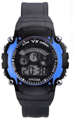 

Freny Exim New stylish sport watch blue colour dial digital watch for kids 7 colour light watch Watch - For Boys & Girls