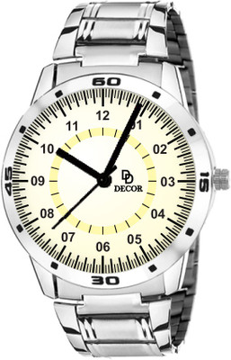 

DECOR D92 Analog Yellow Dial Men's & Boy's Watch - For Men