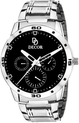 

DECOR D118 Analog Black Dial Men's & Boy's Watch - For Men