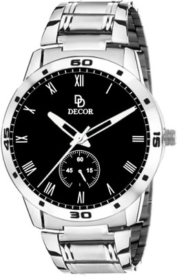 

DECOR D110 Analog Black Dial Men's & Boy's Watch - For Men