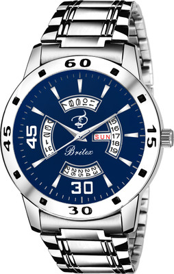 Britex BT7045 Avenger Day and Date Functioning Analog Watch - For Men