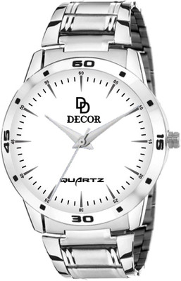

DECOR D105 Analog White Dial Men's & Boy's Watch - For Men