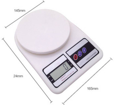 MEZIRE SF 400 5kg Digital Electronic Weighing Scale  (White) Weighing Scale(White)