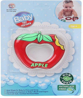 

Ratnas BABY TOY TEETHER APPLE Rattle(Multicolor)