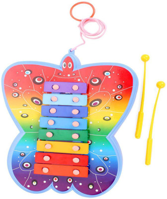 

Ratnas BUTTERFLY XYLOPHONE Rattle(Multicolor)