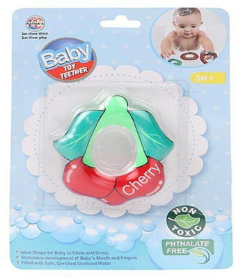 

Ratnas BABY TOY TEETHER CHERRY Rattle(Multicolor)