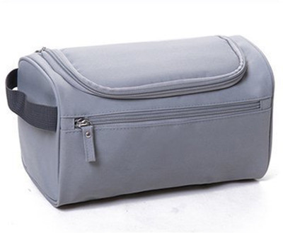 

Insasta Hanging Fabric Travel Toiletry Bag Organizer and Dopp Kit Color-Light Grey Waterproof Multipurpose Bag(Grey, 1 L)