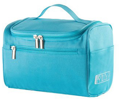 

Insasta Travel Cosmetic Makeup Toiletry Case Wash Organizer Storage Pouch Toiletry Bag Travel Organizer Toiletry Kit Travel Bag Travel Toiletry Bag Unisex-Blue Waterproof Multipurpose Bag(Blue, 1 L)