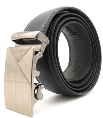 

Satyam Kraft Men Casual, Party, Formal Black Artificial Leather Belt