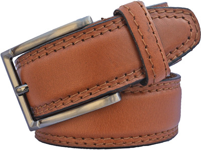 

Sun Shopping Men Formal Tan Artificial Leather Belt