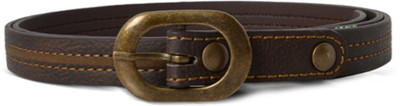 

Baggit Women Casual Brown Synthetic Belt