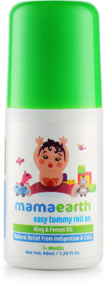 

Mamaearth Easy Tummy Roll On for Digestion and Colic Relief, Hing and Fennel, 40 ml(40 g)