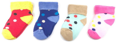 

Krivi kids SK001 Booties(Toe to Heel Length - 12 cm Multicolor)