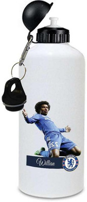 

Juvixbuy Printed Willian-Chelsea- Water Bottle With Free 1 Cap ( Aluminium ) 750ml 750 ml Sipper(Pack of 1, Multicolor)