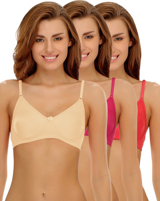 Clovia PRO Women Full Coverage Non Padded Bra(Multicolor)