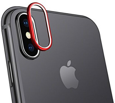 

ACUTAS Camera Lens Protector Ring Plating Aluminum for Apple iPhone X (Red) Camera Rig