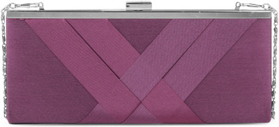 

Chemistry Party Purple Clutch