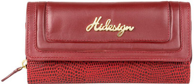 Hidesign Casual Maroon Clutch