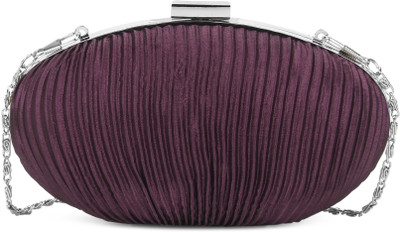 

Chemistry Party Purple Clutch