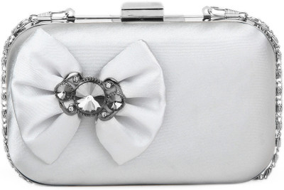 

Chemistry Party Grey Clutch