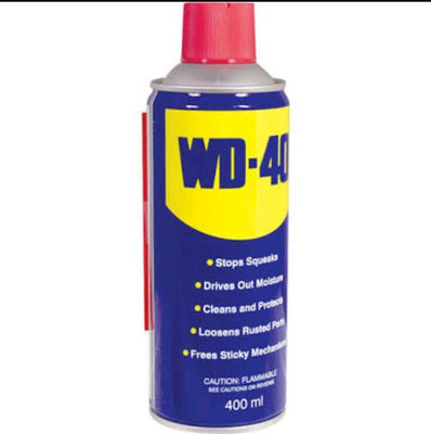 WD40 SPRAY 400ML DEGREASING SPRAY Rust Removal Solution with Trigger Spray(400 ml)