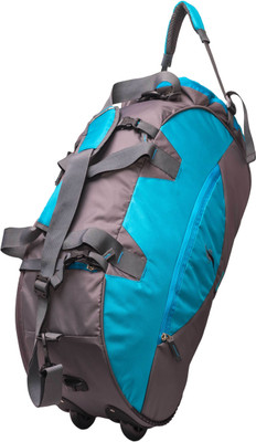 

Istorm Bat Sky blue & Grey Duffel Strolley Bag(Blue, Grey)