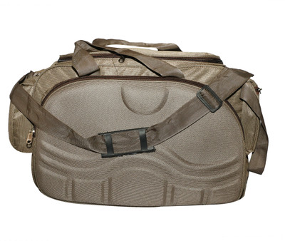 

Inte Enterprises (Expandable) brown Duffel Strolley Bag(Brown)