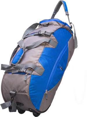 

Istorm Bat Royal Blue & Grey Duffel Strolley Bag(Pink, Grey), Grey;pink