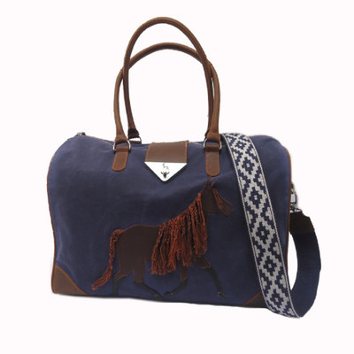

kraftier KRAFT444 Travel Duffel Bag(Blue, Brown)