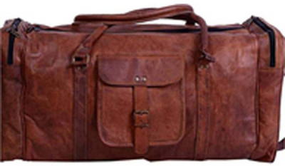 

SN (Expandable) Duffel Bag Travel Duffel Bag(Brown)