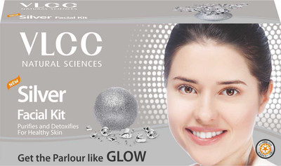 

VLCC Silver Facial Kit 60 g(Set of 6)