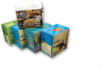

Creative Hygiene Tissues Party Pack-100 Napkins 1 Ply Pack of 5 size 30x30cms(Pack of 5)