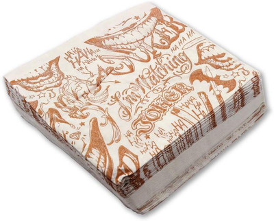 

Creative Hygiene Printed Tissues Serviettes/ Napkins 2 Ply 50 Sheets Size 33X33cms
