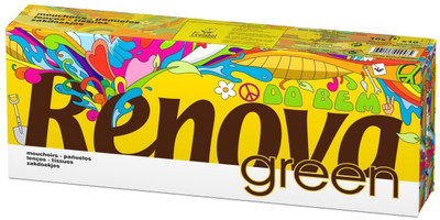 

Renova Green Do Bem Pocket Tissue , 3 Ply , Treeless Paper(Pack of 9)
