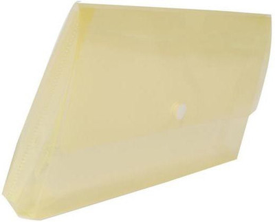 

DataKing Polypropylene Expandable Clear Bag, Set Of 12, Color: Yellow Size: B5,(Set Of 12, Yellow)