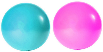 

Vijay Sports Gym ball pack of 2 VJS04 65 cm Gym Ball(Blue, Pink)