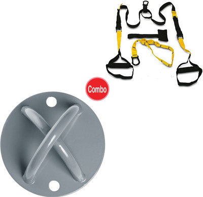 

ZELP TRX P1 And X10 Training - Go Suspension Trainer Kit For Working Out Indoors & Outdoors Combo Gym & Fitness Kit