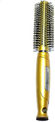 

OM Round hair brush comb, Size- 22/6 cm, ( Colors may Vary)