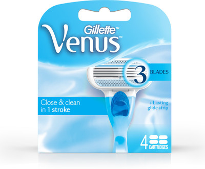 15% OFF on Gillette Venus Cartridges - Pack of 4 Blade 15% OFF on Gillette Venus Cartridges - Pack of 4 Blade